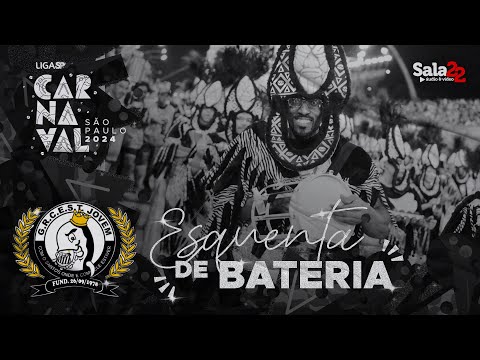 TORCIDA JOVEM 4K - ESQUENTA DE BATERIA | CARNAVAL 2024 - LIGA-SP