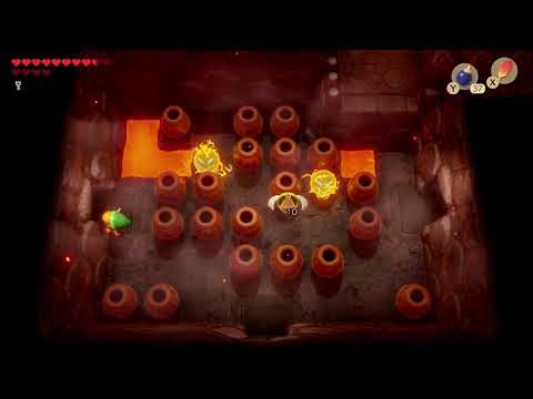 Zelda Link’s Awakening Remake - Level 8 Turtle Rock Walkthrough Gameplay