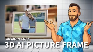 MemoryCube 3D AI Frame - Bring Your Memories to Life in Stunning 3D -  Glasses-Free 3D Technology 