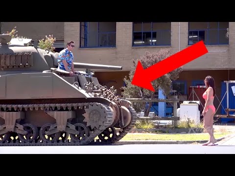 GOLD DIGGER PRANK (TANK EDITION)