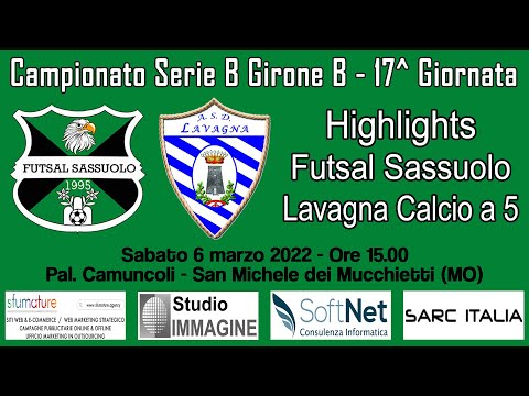 Highlights Futsal Sassuolo - Lavagna Calcio a 5 [Serie B - G17]