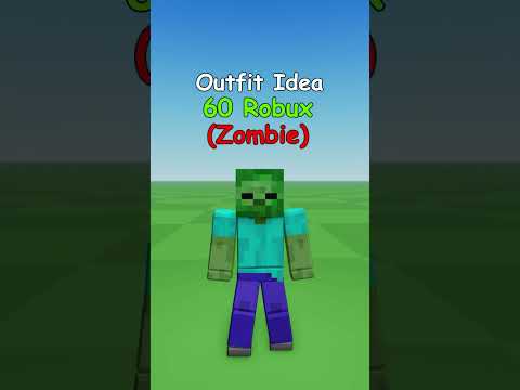 warned - Making Roblox Minecraft Zombie Outfit Idea 🧟