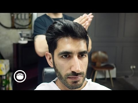 Growing Out a Hard Side Part With a Transitional Haircut Video