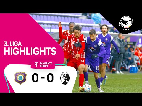 FC Erzgebirge Aue - SC Freiburg II | Highlights 3. Liga 22/23