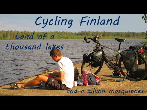 Cycling Finland - a thousand lakes and a zillion mosquitoes | Cycling around the planet - Episode 8
