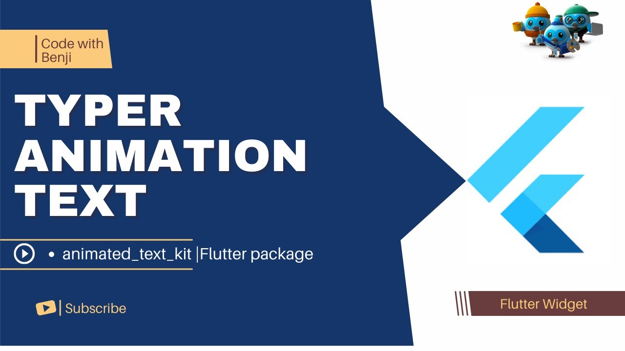 flutter tutorial:- typer animation Text, flutter animation, flutter windows, flutter text animation