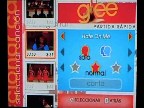 glee karaoke revolution wii liste des chansons