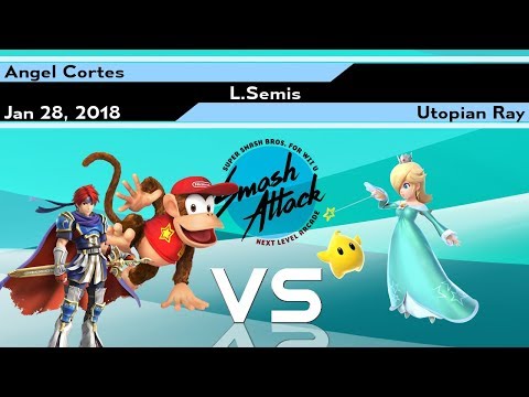 SmashAttack 24 - [L.Semis] Angel Cortes vs Utopian Ray