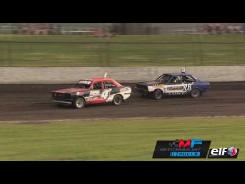 Junior Sedans - Heat 27 - Australian Title - Borderline Speedway - 07.01.17
