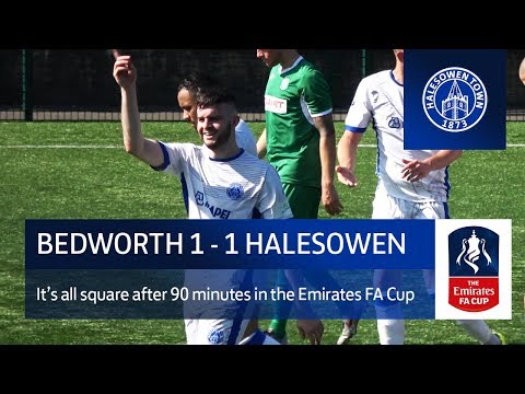 Bedworth United 1 - 1 Halesowen Town | Emirates FA Cup