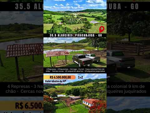 Fazenda extra em Piracanjuba - Go / whatsapp 62 99373-6407