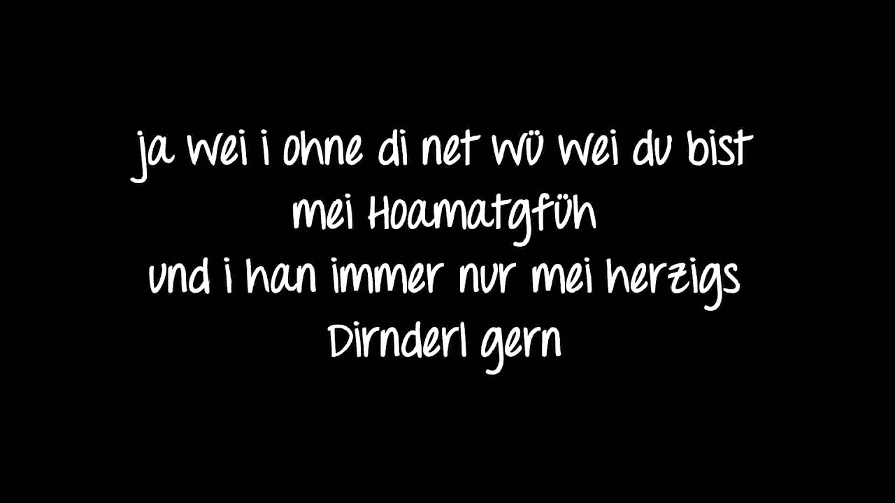 andreas gabalier verdammt lang her songtext
