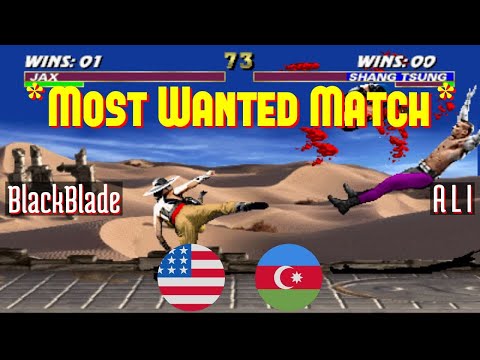 @umk3: BlackBlade (US) vs A L I (AZ) [Ultimate Mortal Kombat 3 Fightcade] Feb 8