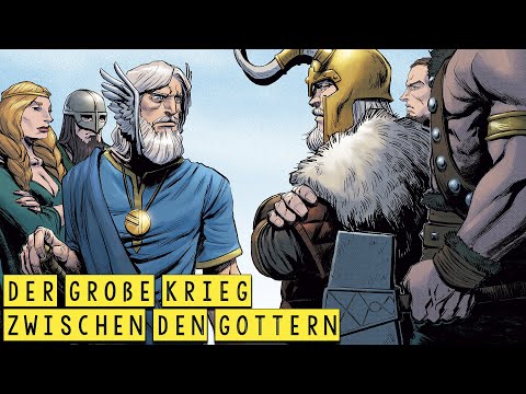 Der Große Krieg zwischen den nordischen Göttern - Vanir vs Aesir - Nordische Mythologie
