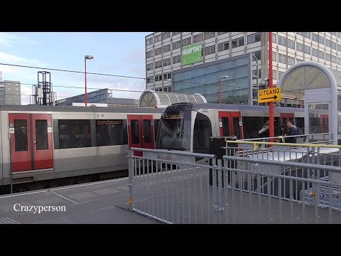 Werkzaamheden looproute en RET metro's Rotterdam Alexander
