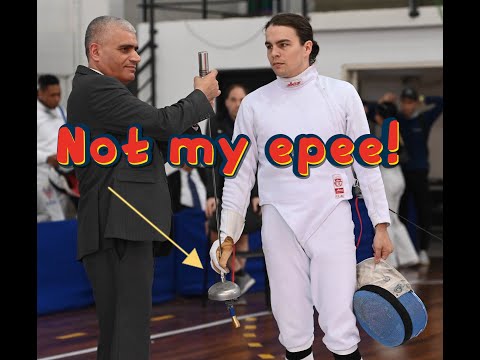 How I got a Bronze Medal at Pan Am's without using my own epee....2022 Pan am Review.