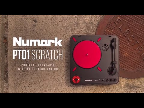 Numark PT01 Scratch Portable DJ Turntable w USB & Built in Scratch-Switch image 6