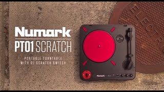 PT01 Scratch Portable Turntable by Numark | IDJNOW