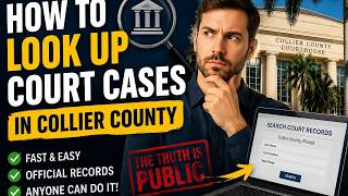 How to look up court cases in Collier County