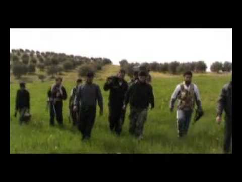 برومو كنعان عباس أحد عناصر الفيلق الأول في حمص