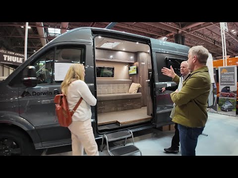 Amazing interior motorhome 2026 VW Crafter by Rolling Homes