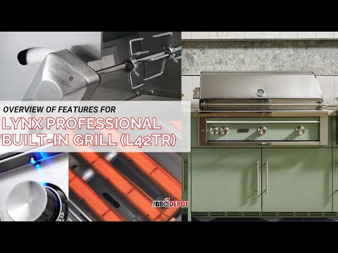 Lynx L42TR Desert Sage Color Review - Premium Gas Grill Features
