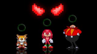 Tutorial: What happens if you choose the 3 wrong choices with the 3 green rings? Sonic.exe SoH