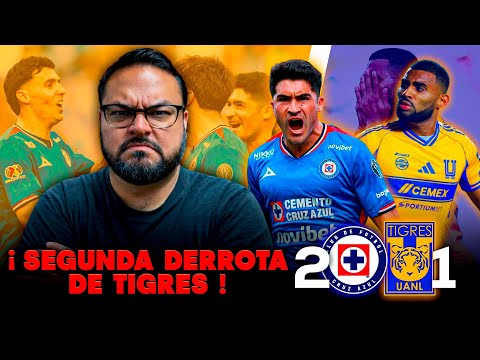 Cruz Azul 2-1 Tigres | A well-deserved defeat for my Tigres, Ángel Correa scored, did Guido Pizar...
