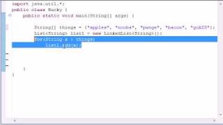 Intermediate Java Tutorial - 6 - LinkedList