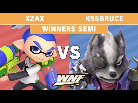WNF 2.7 Xzax (Inkling) vs K9sBruce (Wolf) - Winners Semi Finals - Smash Ultimate