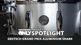 Video thumbnail for Product Spotlight! - Gretsch Grand Prix 14x6.5in Aluminium Snare Drum by Drummers Only