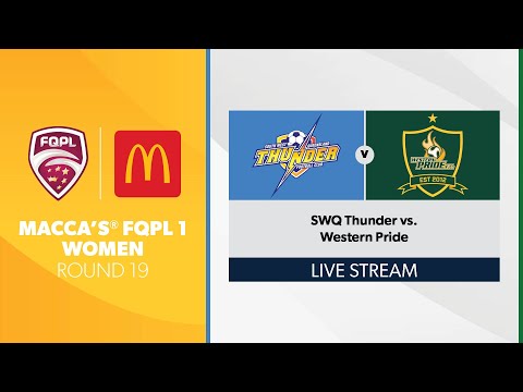 Macca’s® FQPL 1 Women R19 - SWQ Thunder vs. Western Pride