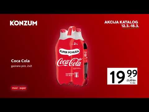 Konzum tjedna akcija od 12 .-18.03.2020.