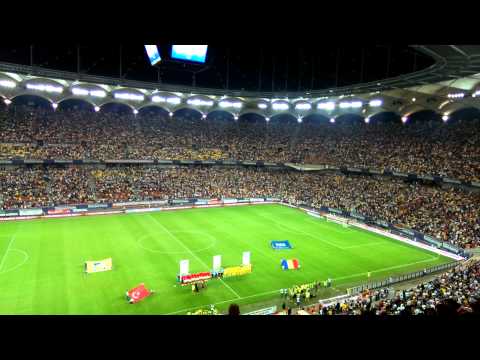 Turkish National Anthem - Romania vs Turkey 2013
