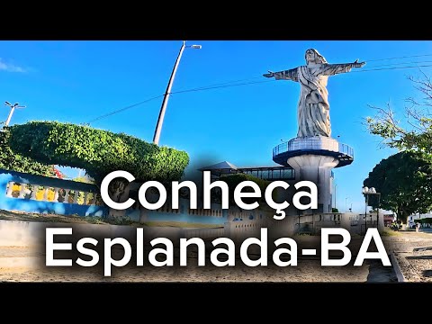 O maior Cristo da Bahia fica em Esplanada  #esplanada #bahia #cidade 