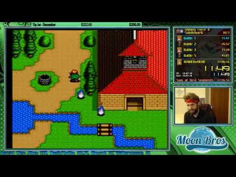 Shining Force II Solo Bowie Challenge Speedrun in 9:57:05