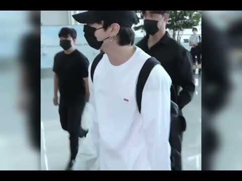 BTS Jungkook departure from Incheon Airport💜2022.05.28#bts#jk