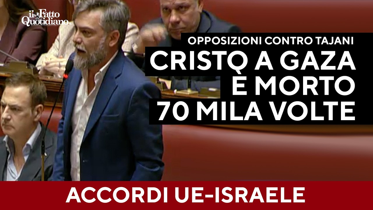 "A Gaza Cristo è morto 70mila volte", opposizioni dure sulla sospensione degli accordi Israele-Ue