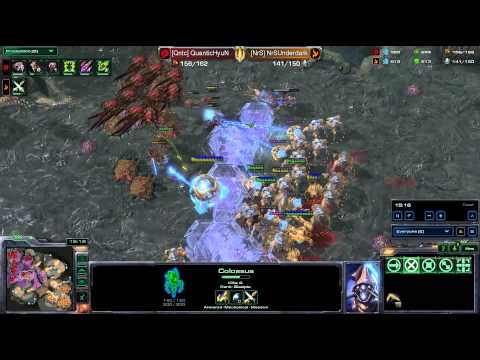 HD Starcraft 2 Hyun v UnderDark ZvP Heart of the Swarm