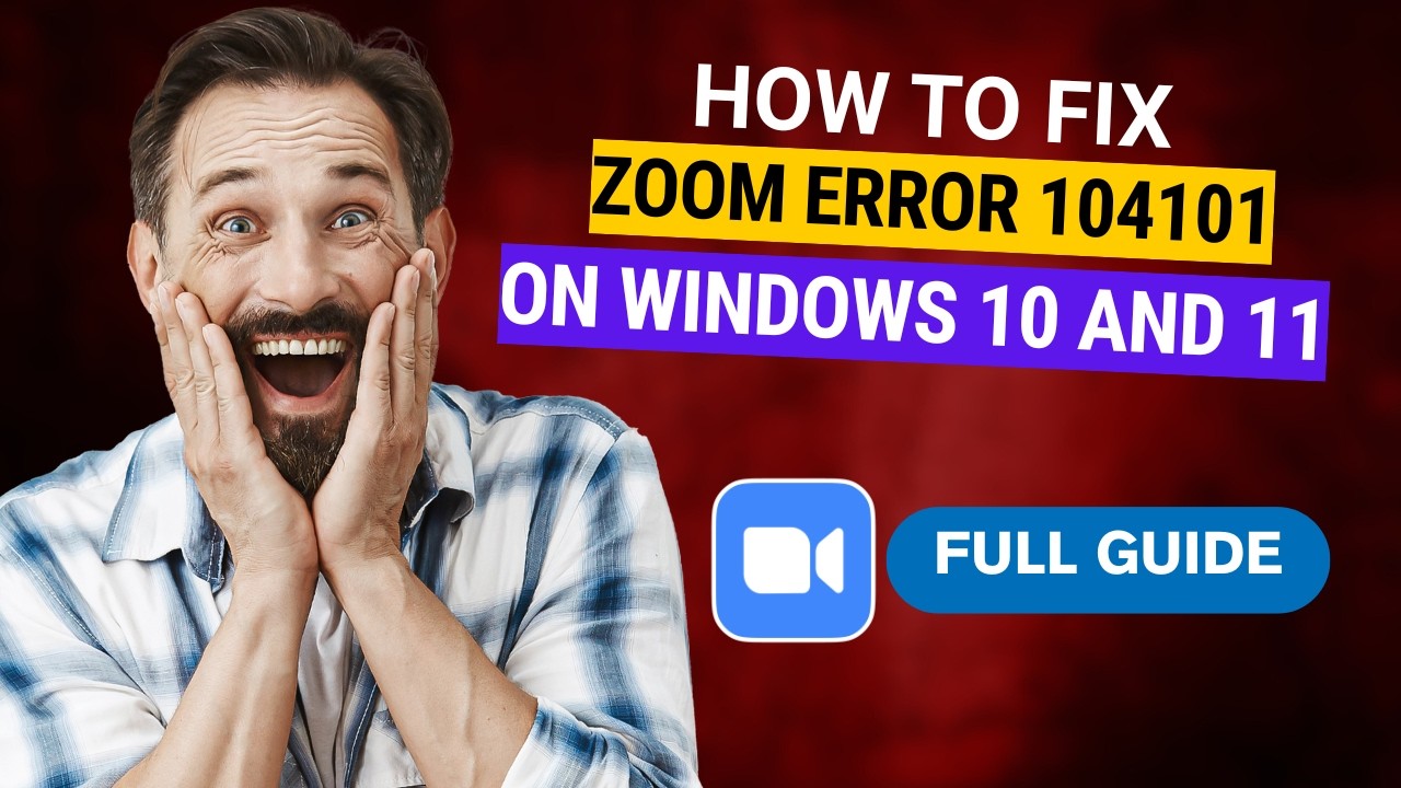 Cara Memperbaiki Kesalahan Zoom 104101 di Windows 10 dan 11 [Panduan Lengkap 2026]