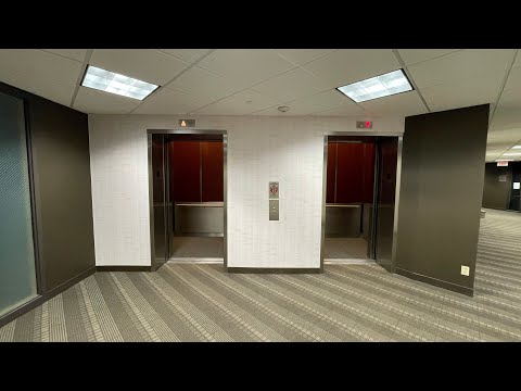 Interesting Modernized Montgomery Traction Elevators @ Edina 100 in Edina, MN