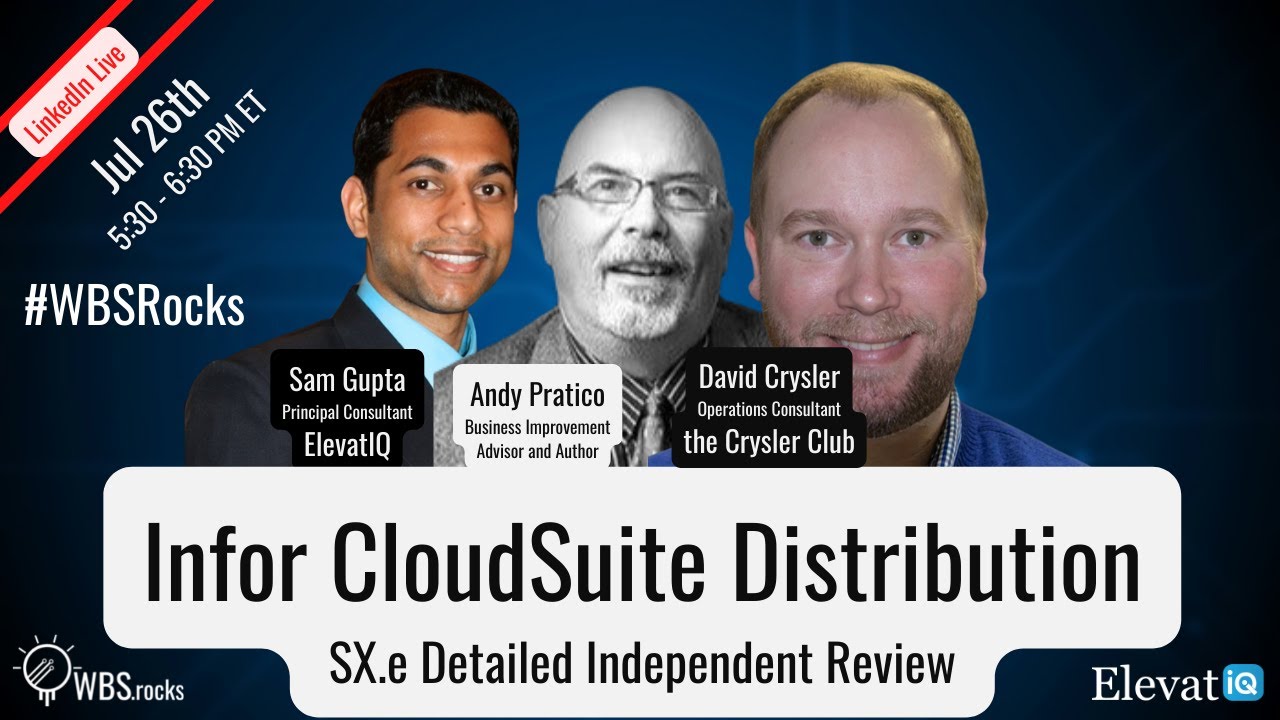 Infor CloudSuite Distribution/SX.e Detailed Independent Review | Infor Distribution SX.e Overview