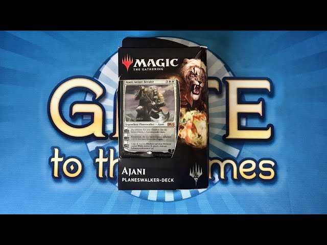 Vídeo relacionado con Magic The Gathering MTG - Core Set 2019 1 Planeswalker Deck at Random - Deutsch German