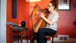 Heather Chappell: Let the Cold Wind Blow (celtic harp - cover)