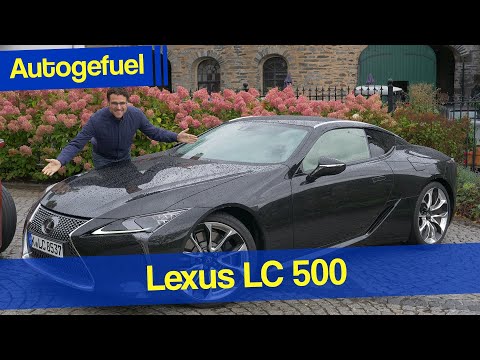 2021 Lexus LC 500 REVIEW comparison Coupé Convertible with Cabrio drivin - Autogefuel