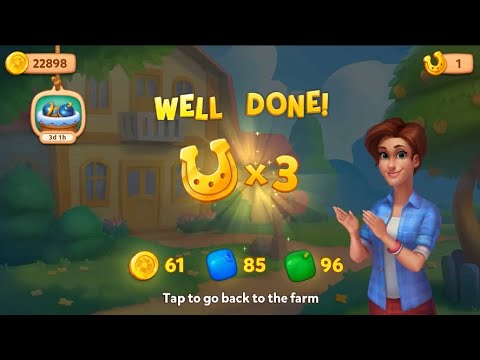 Farmscapes Gameplay Level 122 - No Booster