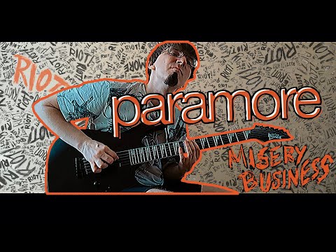 misery business by paramore, but it's in DROP G DOWNTUNING (6 semi-tones lower)