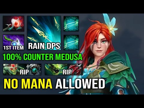 NO MANA ALLOWED 100% Counter Medusa & Viper First Item Diffusal Windranger EZ MMR Dota 2