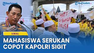 Download lagu Students Protest at National Police Headquarters, Voice 5 Demands, Including the Removal of the N... mp3