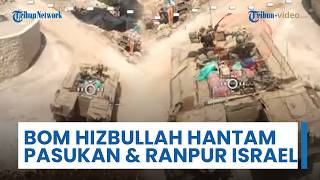 Bom-bom Hizbullah Hantam Perkumpulan Pasukan hingga Ranpur Israel di Zona Perang Lebanon Selatan